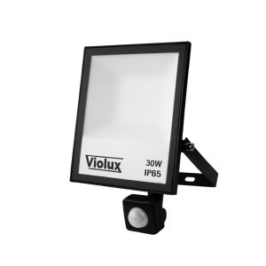 LED floodlight NORD-S VIOLUX 30W 6000K IP65 (with motion sensor)