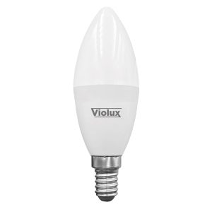 LED лампа QUANTUM VIOLUX C37 6W E14 4000K