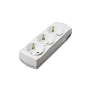 VIOLUX 3-piece socket with grounding