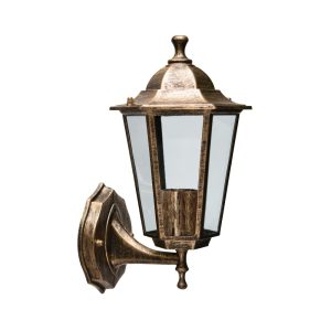 Facade lamp VIOLUX Madrid-D antique bronze 60W E27 IP44