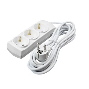 Power strip VIOLUX 3x1 3s 5m with grounding