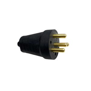 VIOLUX rubber straight 25А three-phase plug
