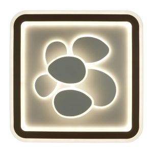 LED світильник smart OREO VIOLUX квадрат 120W 3000-5000K IP20 (коричневий)