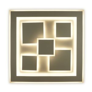 LED світильник smart OXFORD VIOLUX квадрат 110W 3000-5000K IP20 (білий)