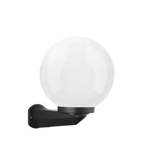 Landscape lamp white VIOLUX SFERA-D 250mm 40W E27