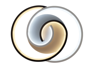 LED lamp smart DOMINO VIOLUX round 90W 3000-4000-5000K IP20 white
