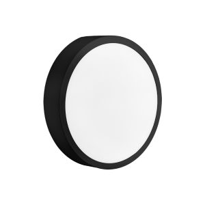 LED світильник ДББ RODOS чорний VIOLUX круг 18W 5000K IP20