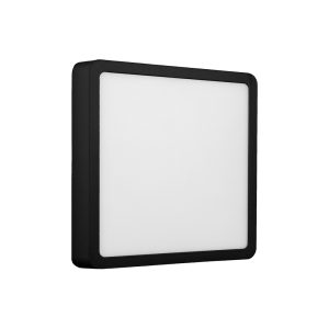 LED світильник ДББ RODOS чорний VIOLUX квадрат 18W 5000K IP20