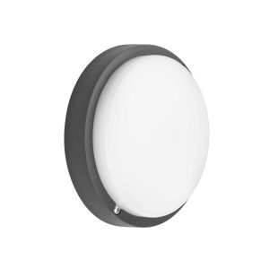 LED світильник ДББ ATOM UA антрацит VIOLUX 12W 5000K IP54
