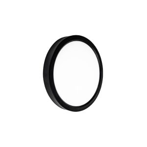 LED lamp ceiling MILLENNIUM black Violux round 20W 5000K IP40