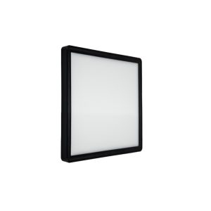 LED світильник стельовий MILLENNIUM чорний Violux квадрат 26W 5000К ІР40