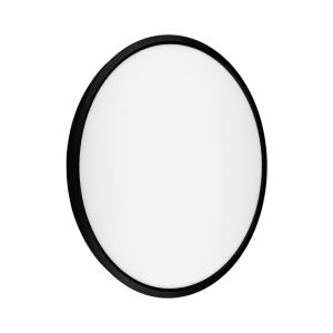 LED lamp ceiling MILLENNIUM black Violux round 44W 5000K IP40