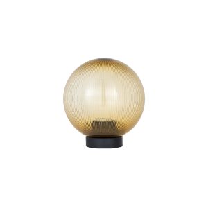 Landscape lamp SFERA 200mm golden prism 20W E27 Violux