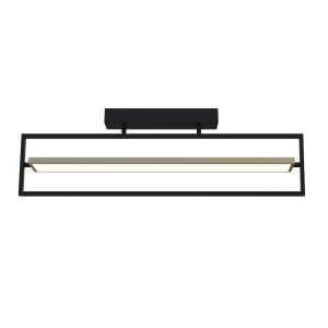 LED lamp smart PRADA VIOLUX rectangle 60W 3000-4000-5000K IP20 black-gold