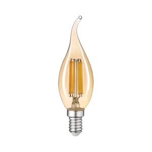 LED bulb FILAMENT VIOLUX C37Т 6W E14 2200K (bronze)