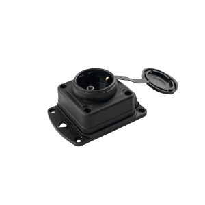 VIOLUX rubber socket 16А with grounding with cover IP44