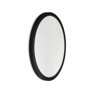 LED lamp ceiling MILLENNIUM BL black Violux round 26W 4200K IP20