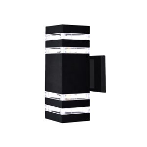 Architectural lamp TETRIS-2D black 2х40W E27 IP54 Violux