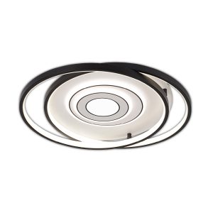 LED lamp smart GALAXY VIOLUX round 110W 3000-4000-5000K IP20 black and white