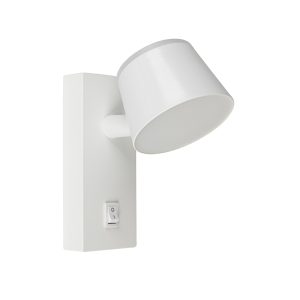 LED настінний світильник CROCUS-R VIOLUX 8W 4200K IP20 білий