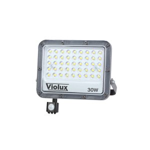 LED floodlight CARBON-S VIOLUX 30W 5000K IP65 (with motion sensor)