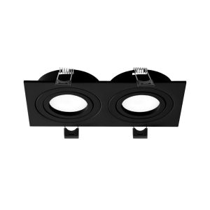 Recessed downlight RIO-2L black GU5.3 IP20 Violux