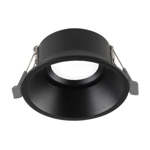 Recessed downlight TORINO-R black GU10 IP20 Violux
