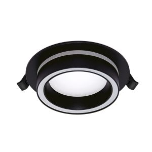 Recessed downlight TORONTO-R black GX53 IP20 Violux