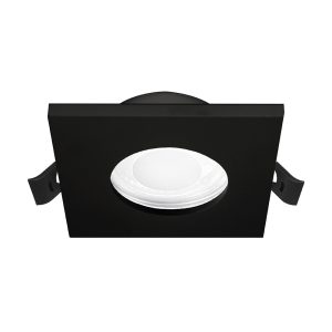 Recessed downlight NAPOLI-S black GU10 IP44 Violux