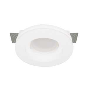 Recessed gypsum downlight AMBER white GU10 IP20 Violux