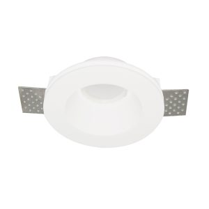 Recessed gypsum downlight DOLOMIT-R white GU10 IP20 Violux