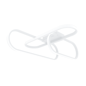 LED світильник smart SKYLER-3D VIOLUX прямокутний 90W 3000-4000-5000K IP20 білий