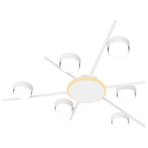 Ceiling lights for lamps PANAMERA white 6хGX53 IP20 Violux