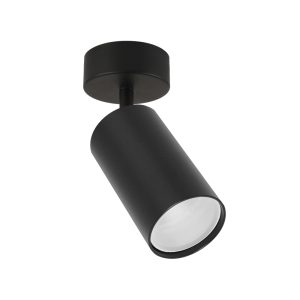Surface mounted spotlight HAVANA-1L black GU10 IP20 Violux