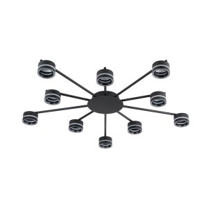 Ceiling lights for lamps DISCOVERY black 10хGX53 IP20 Violux