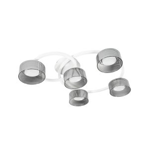 Ceiling lights for lamps FLAMINGO white 5хGX53 IP20 Violux