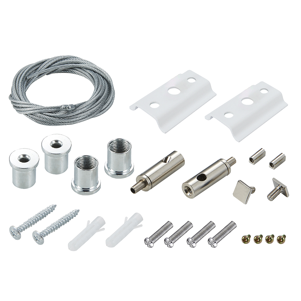 322017 Violux suspension bracket for CDT busbar, white 322017 Violux suspension bracket for CDT busbar, white