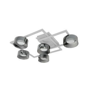 Ceiling lights for lamps FLAMINGO-S white 5хGX53 IP20 Violux