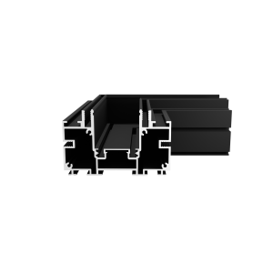 Corner connector Violux DTO-L black (Damping system)